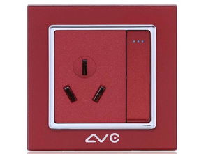 LVC 6713A 集大翘板开关与16A三孔插座于一体的综合布线解决方案