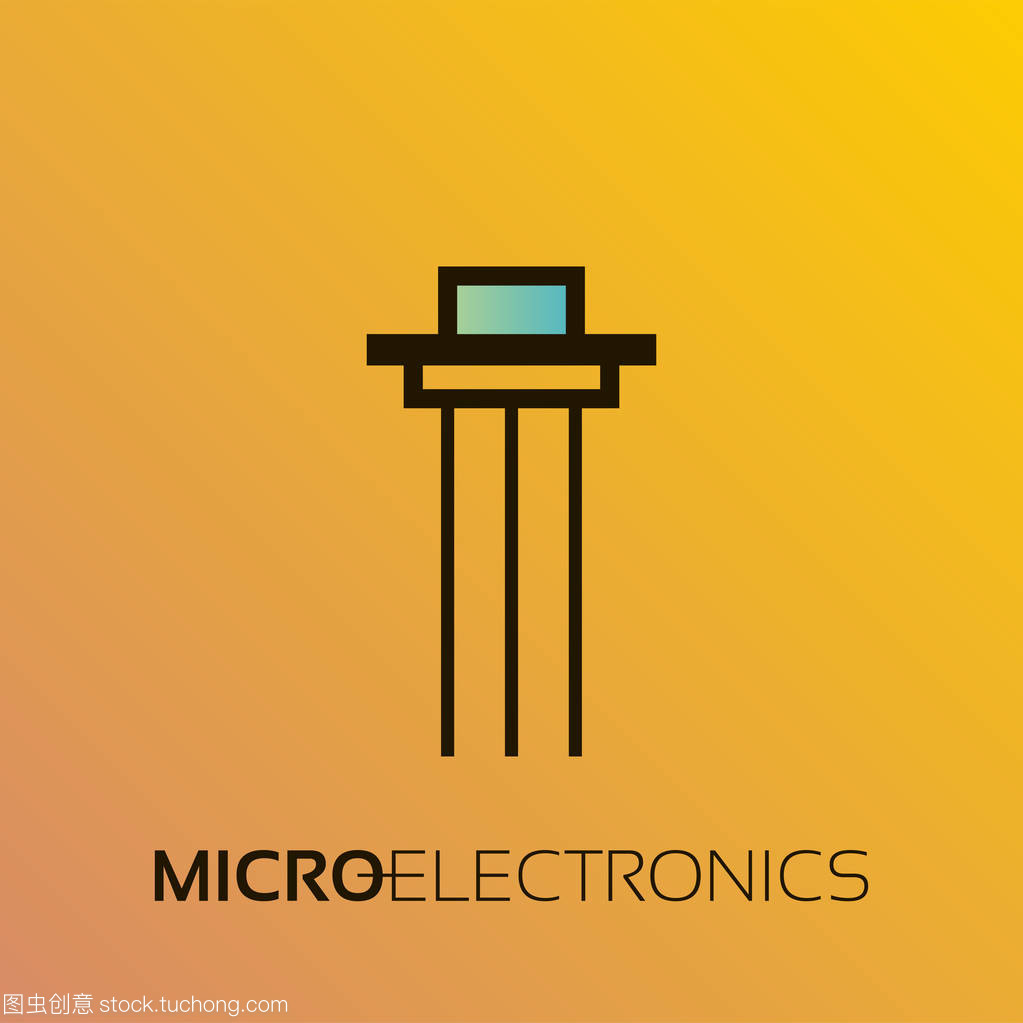 电子元器件的标志设计 无线电市场、芯片专营店与互联网创作的象征艺术